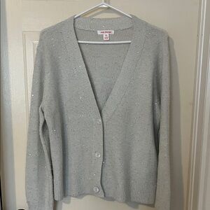 Joe Fresh Light Gray Women's Cardigan